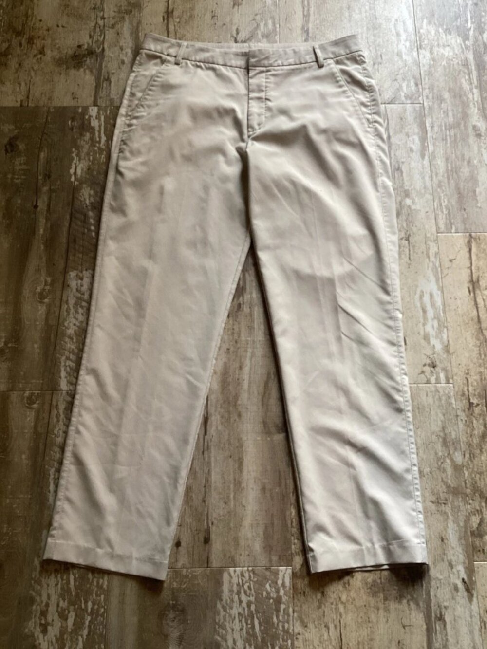 PUMA Dry Cell Golf Trouser Beige Pants Athleisure Stretch Men’s 36x32